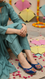 Blue Ethnic Khussa For Women EC8688