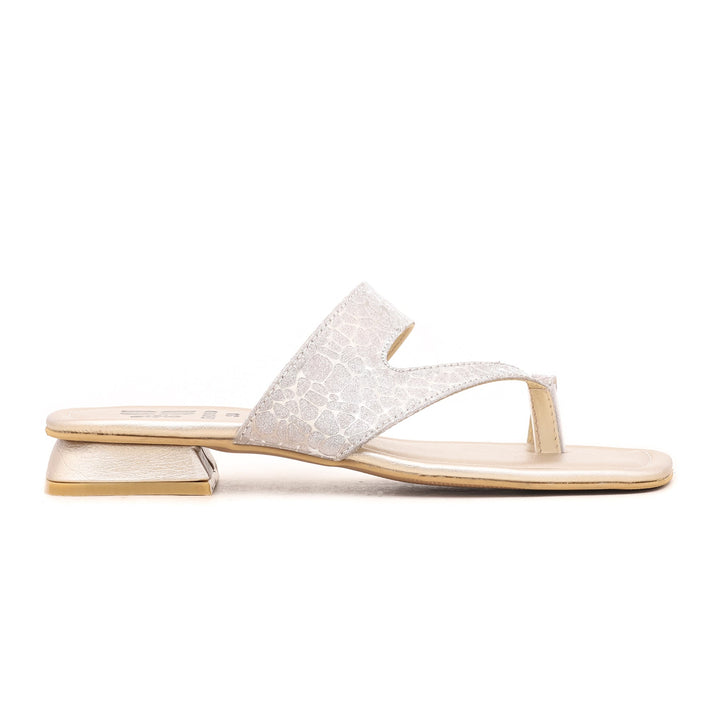 Golden Fancy Chappal FN0619