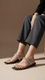 Olive Fancy Chappal FN0750
