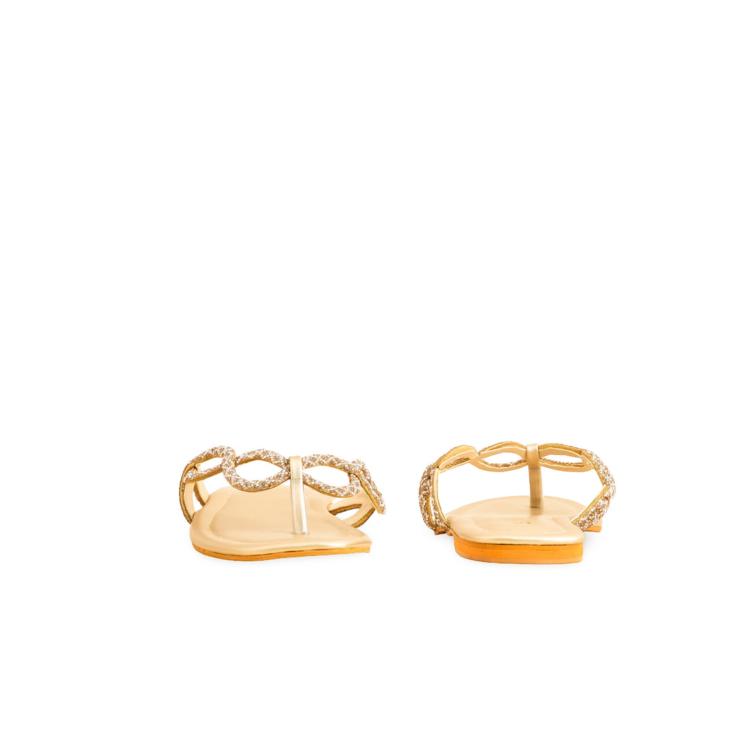 Golden Fancy Chappal FN0763