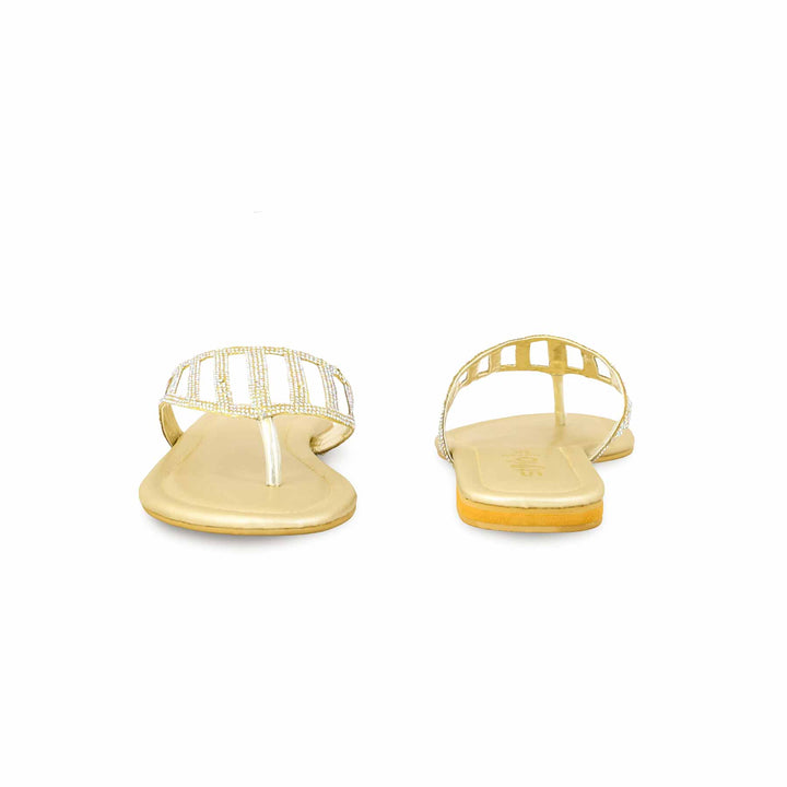 Golden Fancy Chappal FN0786