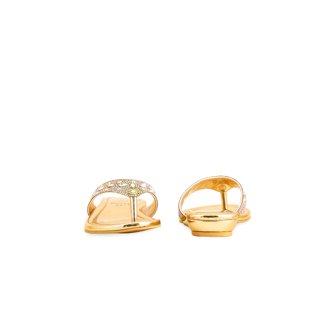 Silver Fancy Chappal FN0794