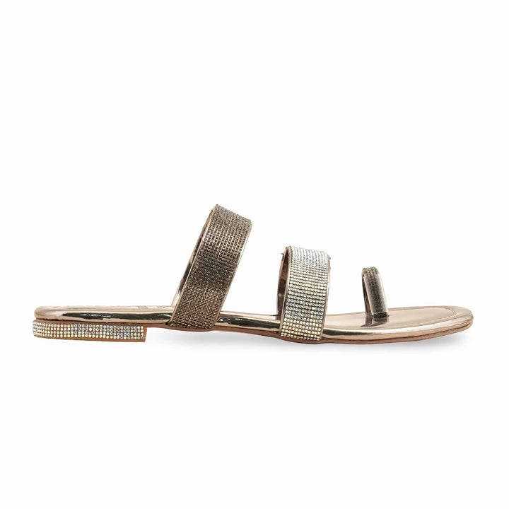 Grey Fancy Chappal For Women FN0798