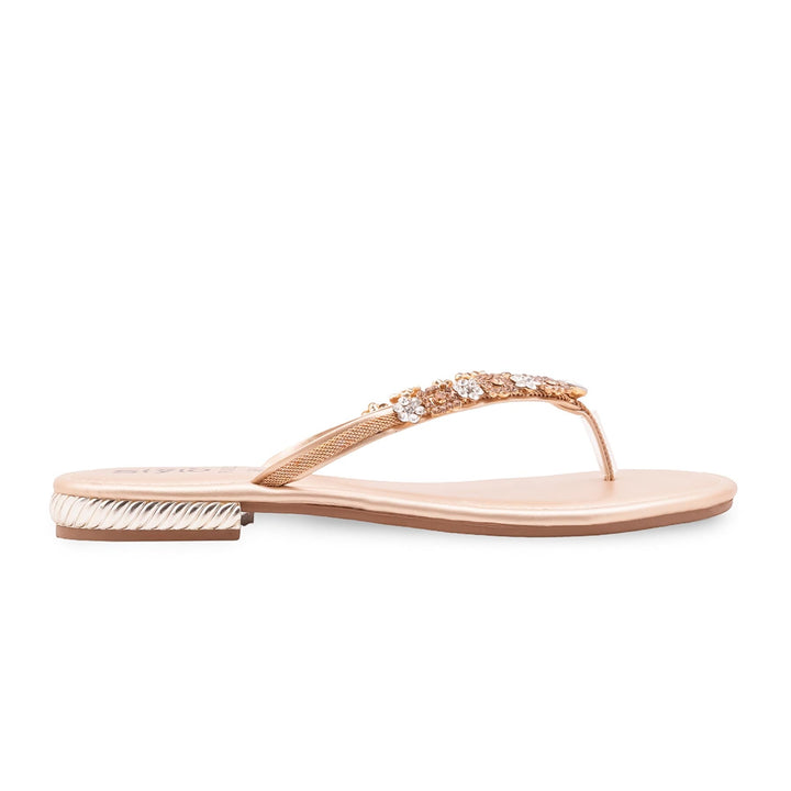 Golden Fancy Women Chappal FN0822