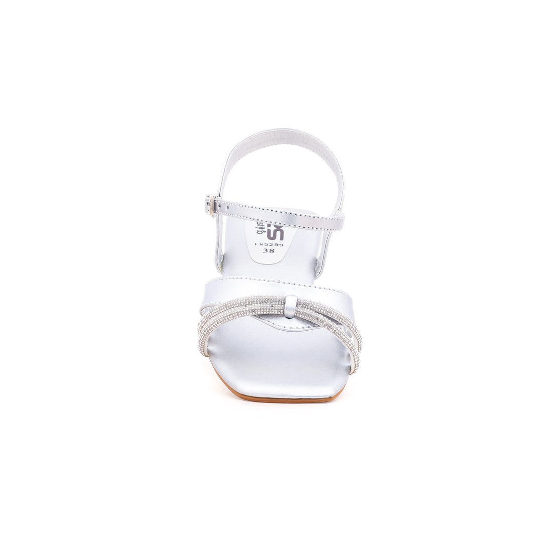 Silver Fancy Sandal FN5299