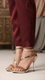 Golden Fancy Sandal FN5337