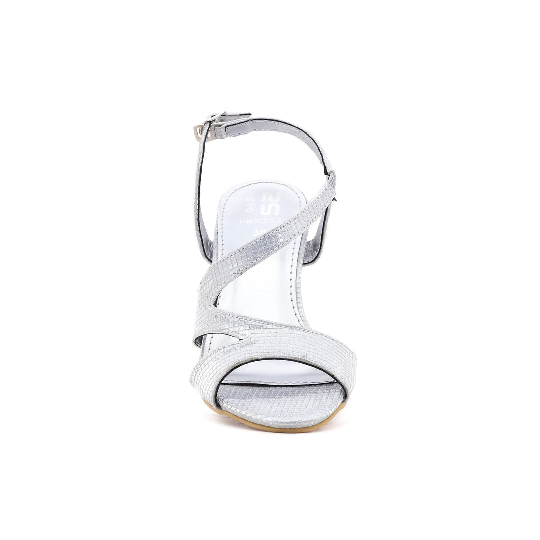 Silver Fancy Sandal FN5353