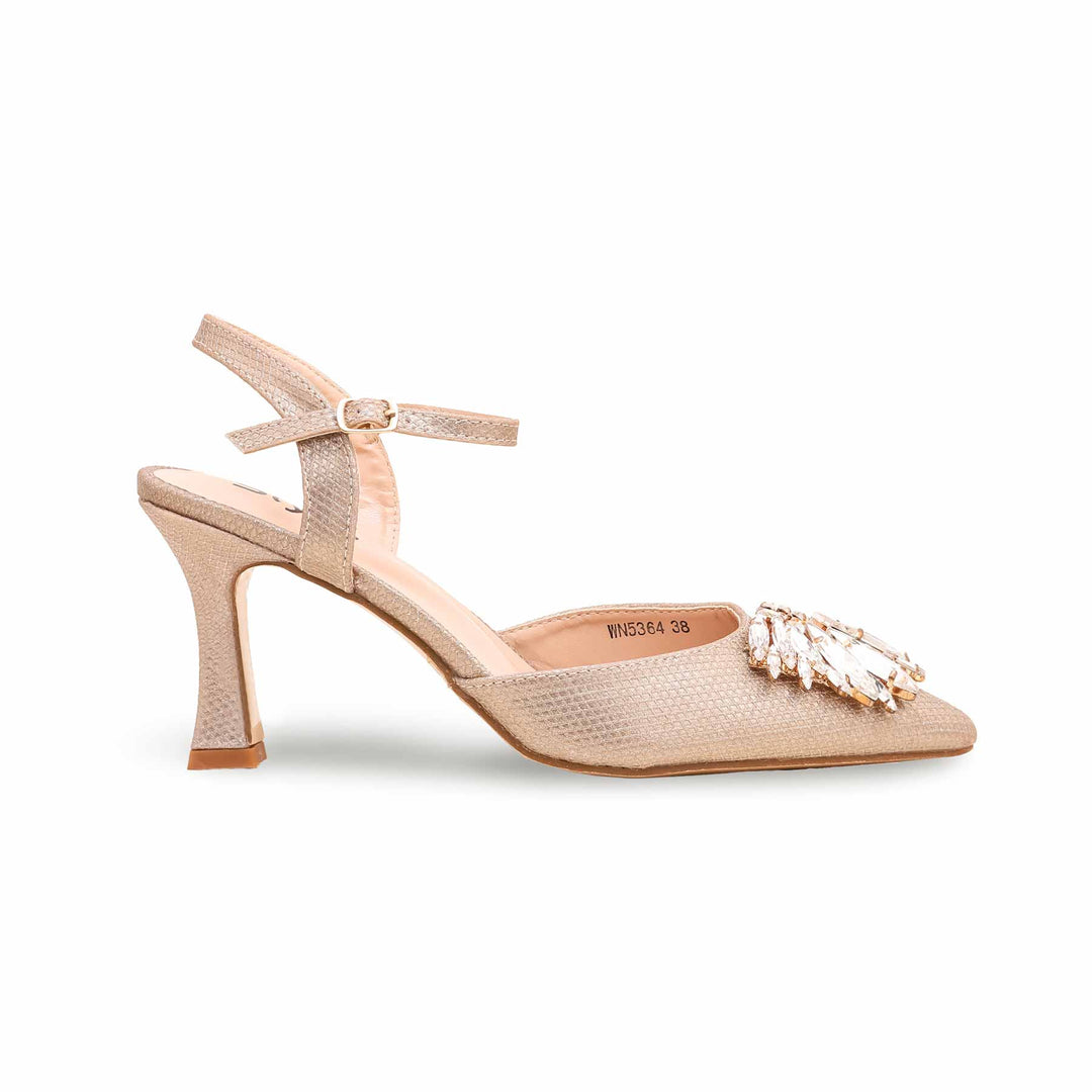 Golden Fancy Women Bridal Sandal FN5364