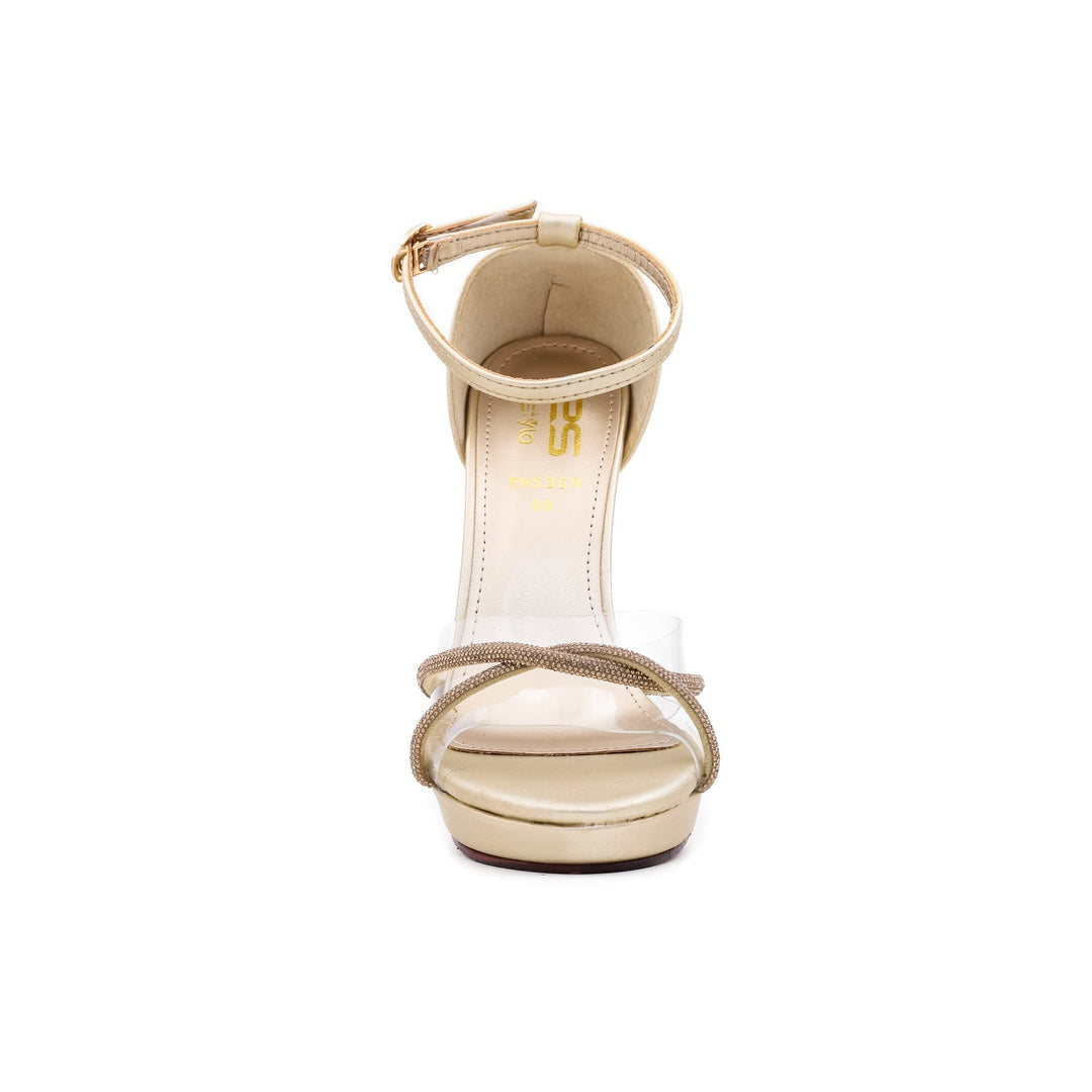 Golden Fancy Bridal Sandal FN5369