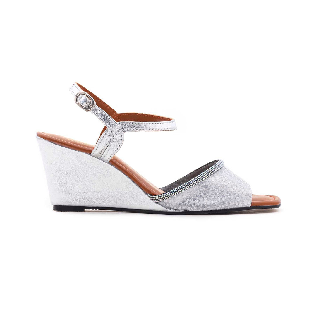 Silver Fancy Sandal FN5384