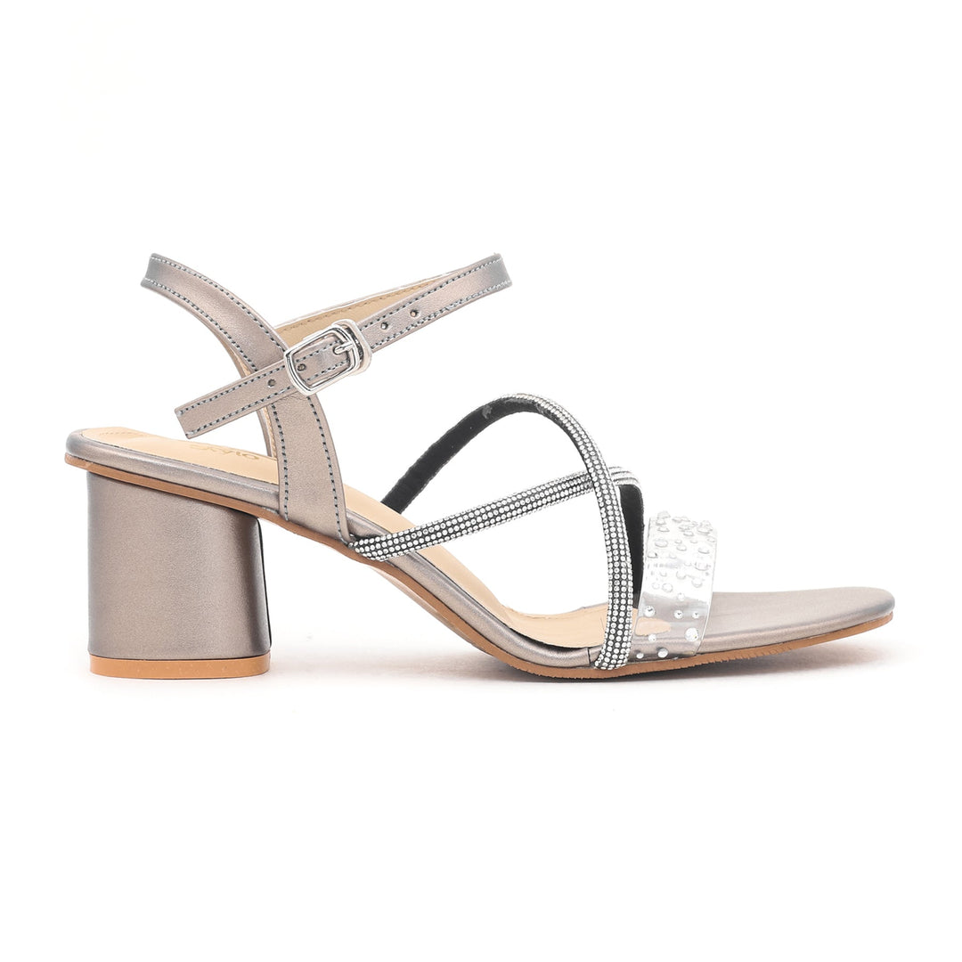 Grey Fancy Sandal FN5420