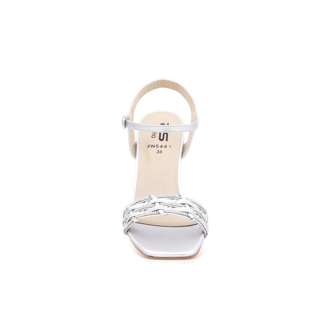Silver Fancy Sandal FN5441