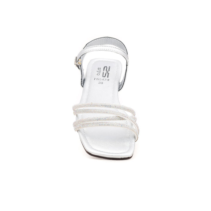Silver Fancy Sandal FN5479
