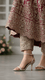 Golden Fancy Bridal Sandal FN5763