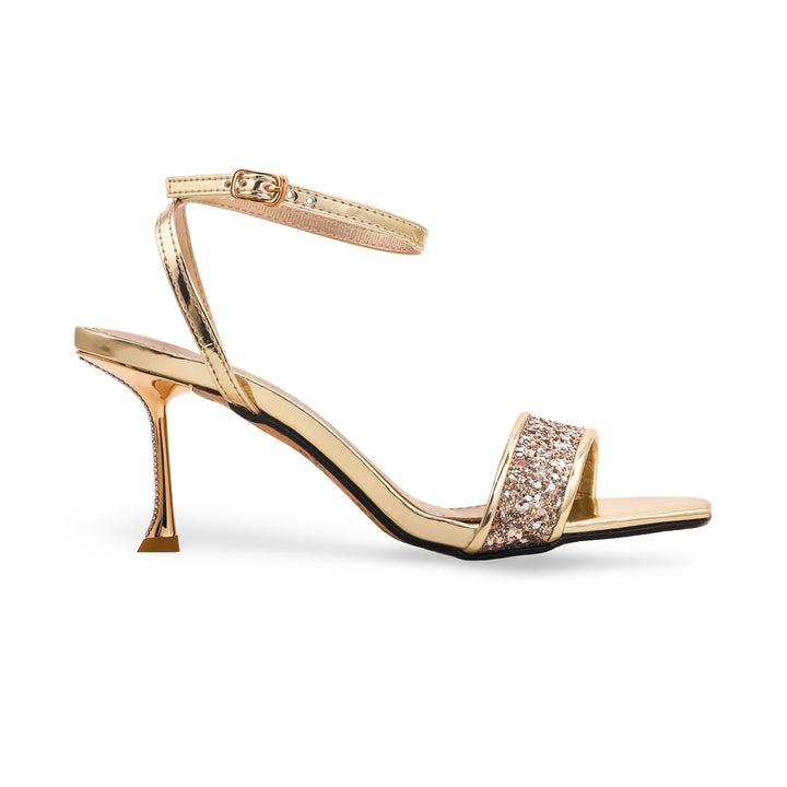 Golden Fancy Bridal Sandals FN5767