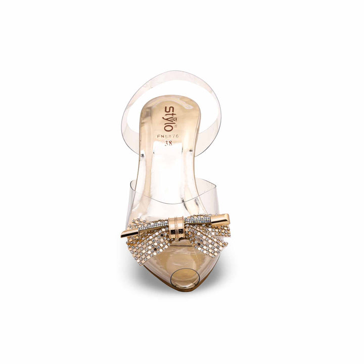 Golden Fancy Sandal FN5876