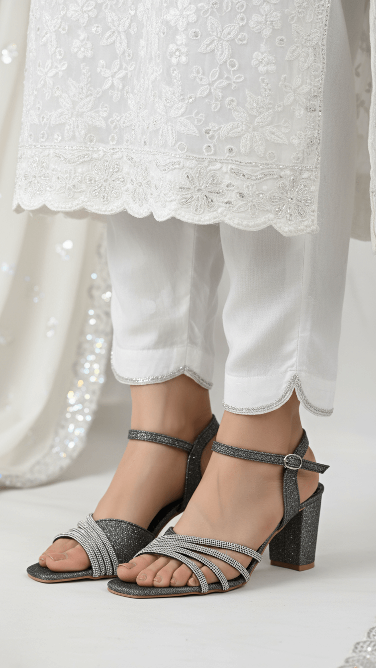 صندل أسود أنيق FN5900