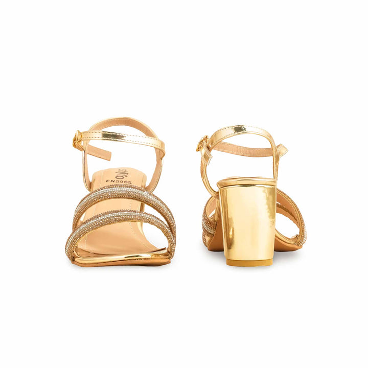 Golden Fancy Sandal FN5965