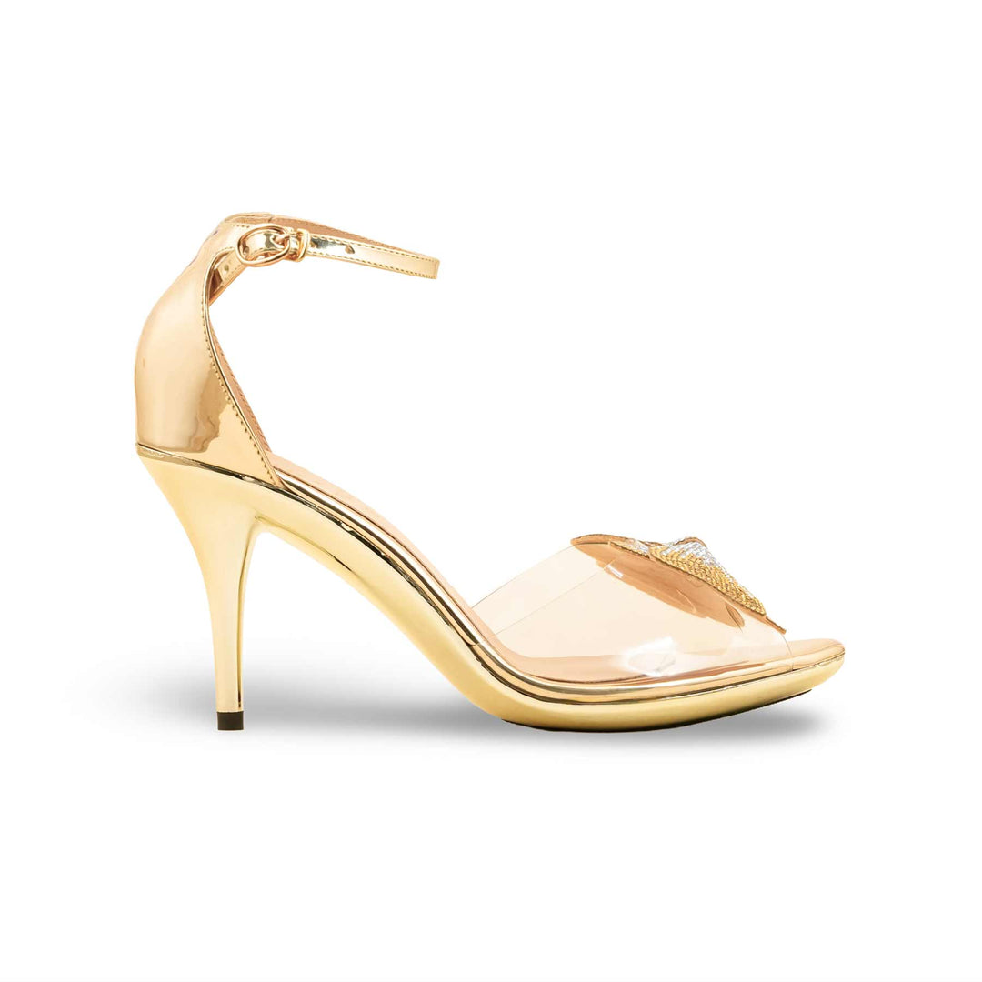 Golden Fancy Women Bridal Sandal FN6043