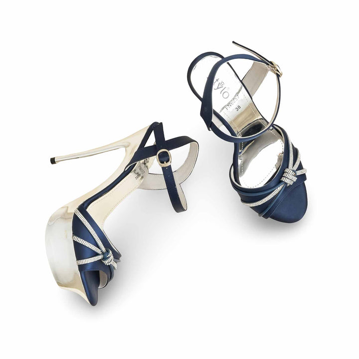 Blue Fancy Bridal Sandal FN6057