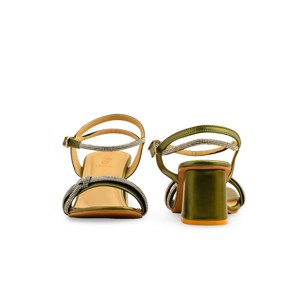 Olive Fancy Sandal FN6090