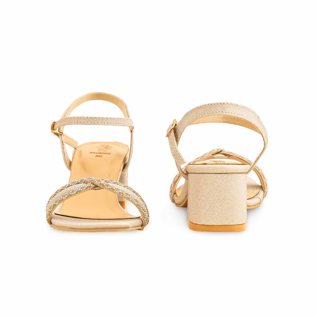 Golden Fancy Sandal FN6099