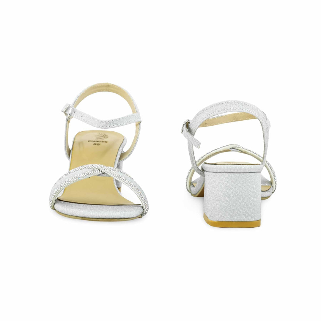 Silver Fancy Sandal FN6099