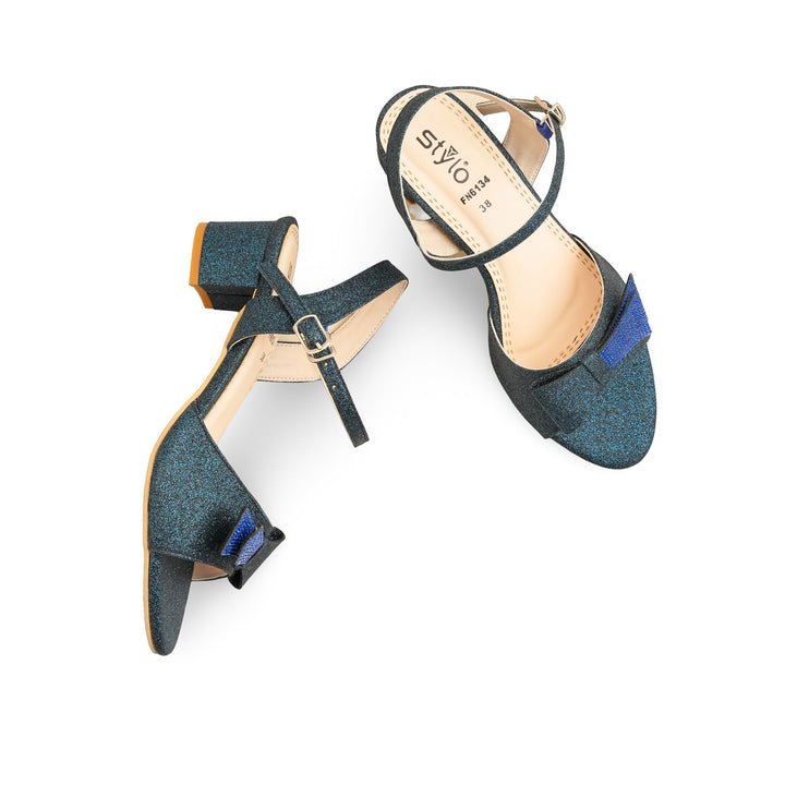 Blue Fancy Sandal For Ladies FN6134