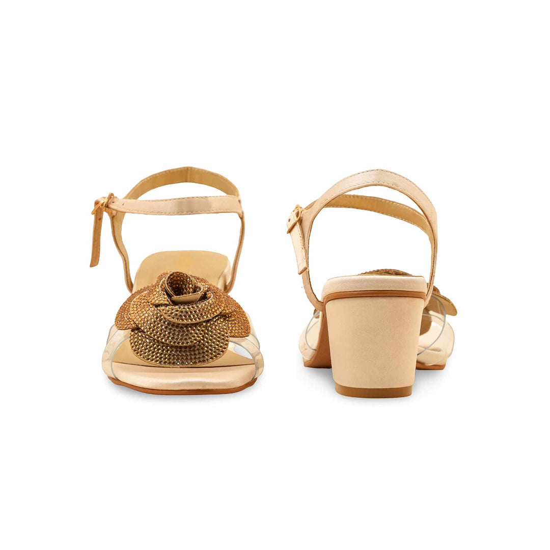 Golden Fancy Sandal FN6137