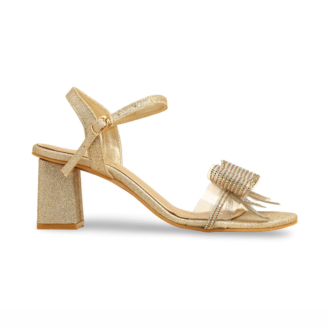 Golden Fancy Ladies Sandal FN6140