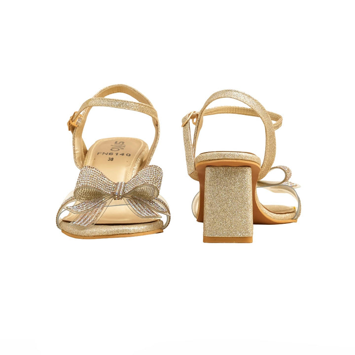 Golden Fancy Ladies Sandal FN6140