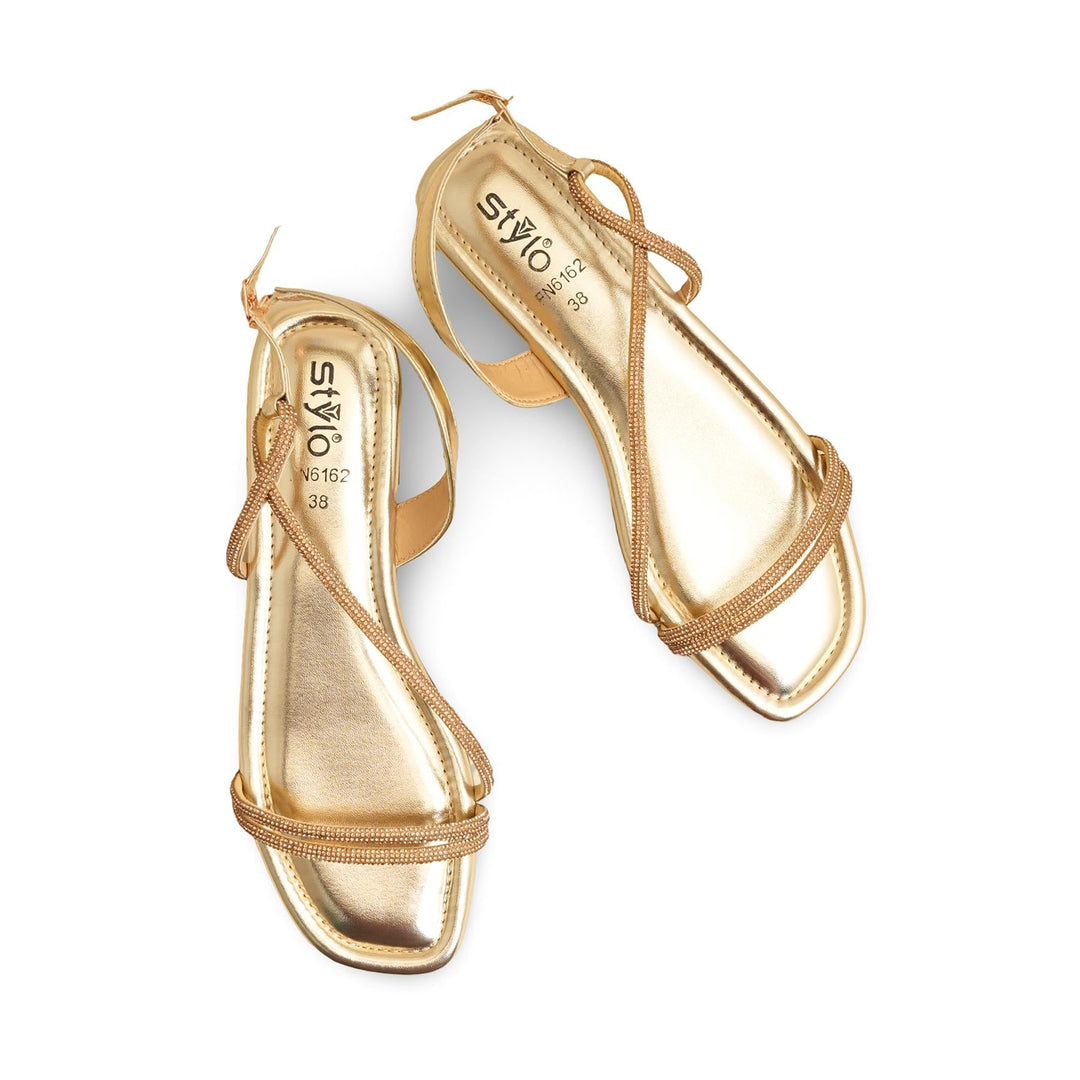 Golden Fancy Sandal FN6162