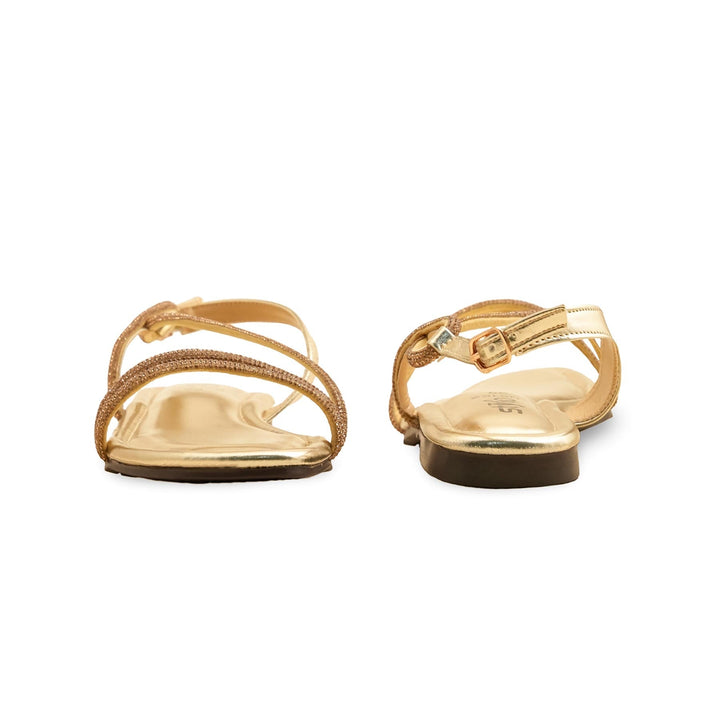 Golden Fancy Sandal FN6162