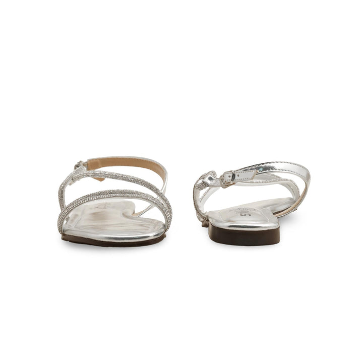 Silver Fancy Sandal FN6162