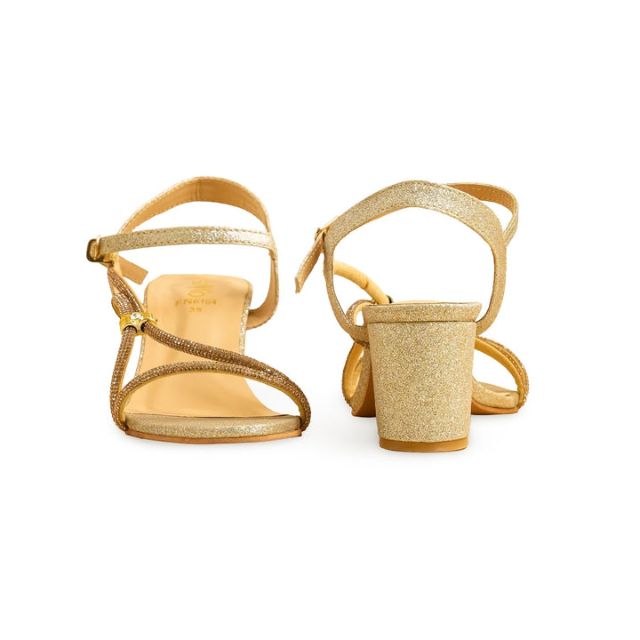 Golden Fancy Sandal FN6164