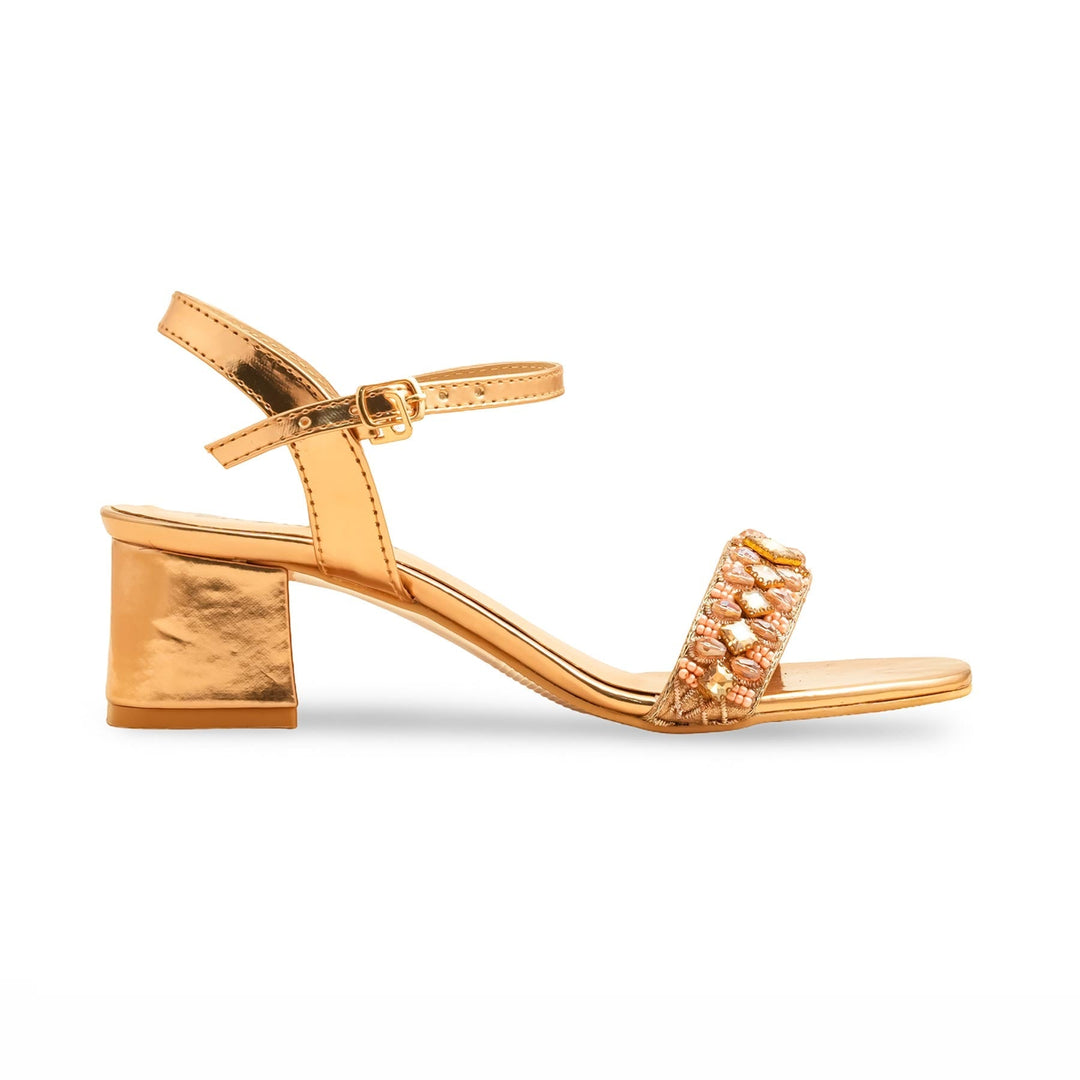 Peach Fancy Sandal FN6165