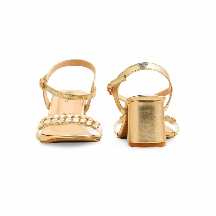 Golden Fancy Sandal FN6178