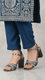 Grey Fancy Women Sandal FN6214