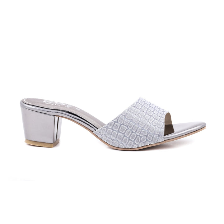Grey Color Fancy Slippers FN7377