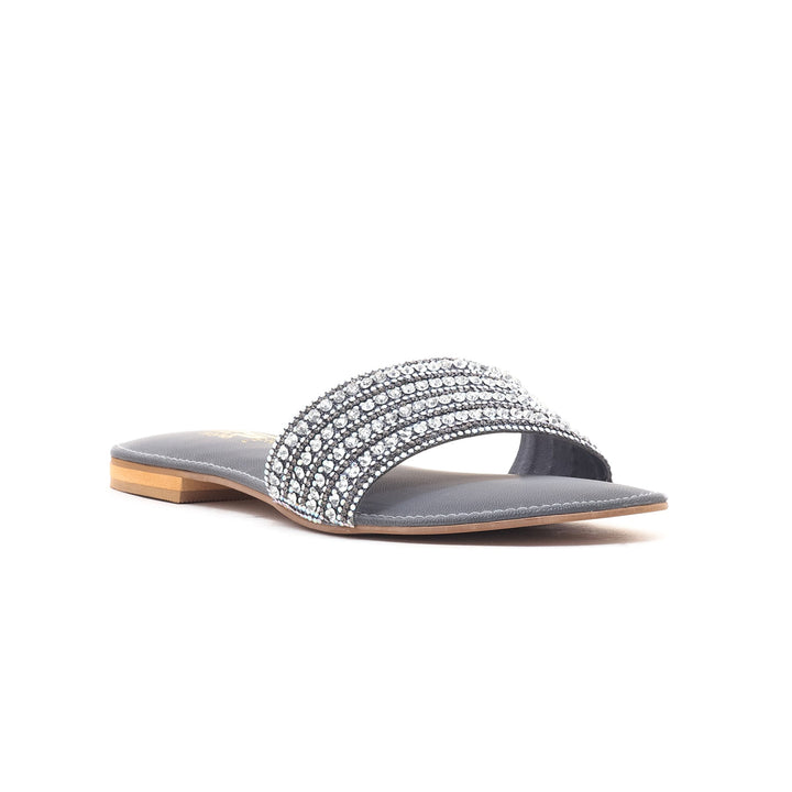 Grey Fancy Slipper FN7524