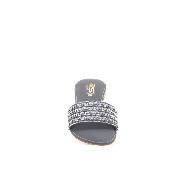 Grey Fancy Slipper FN7524