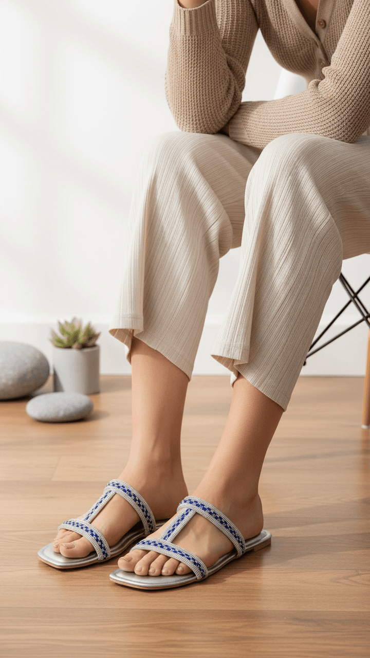 Silver Fancy Slipper FN7822