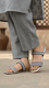 Silver Fancy Slipper FN7824