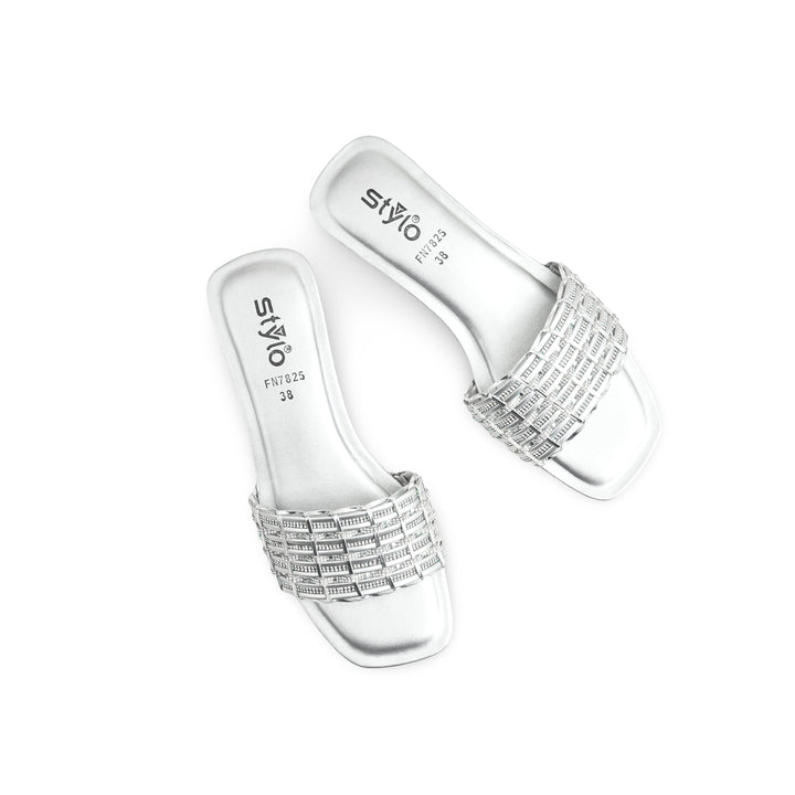 Silver Fancy Slipper FN7825
