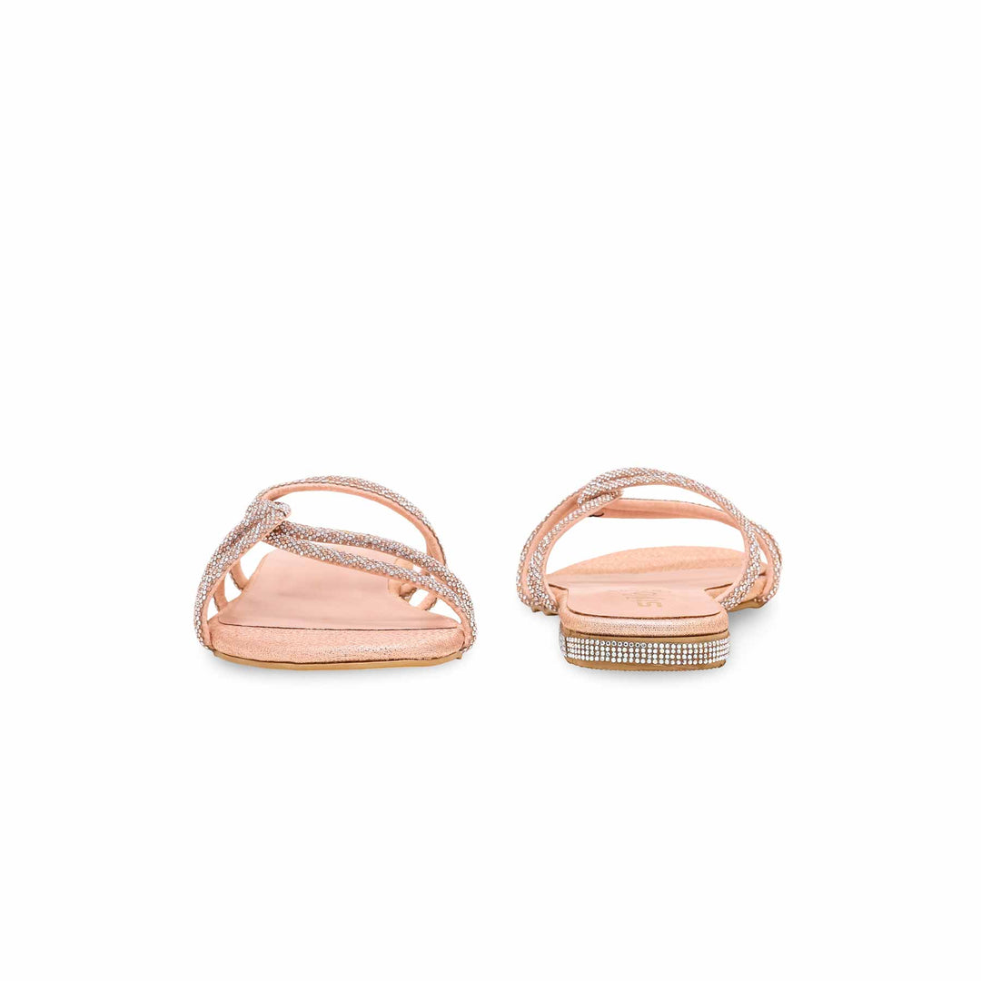 Peach Fancy Chappal FN7882