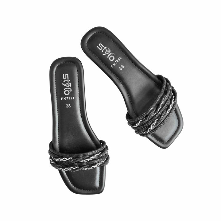 Black Fancy Slipper FN7891