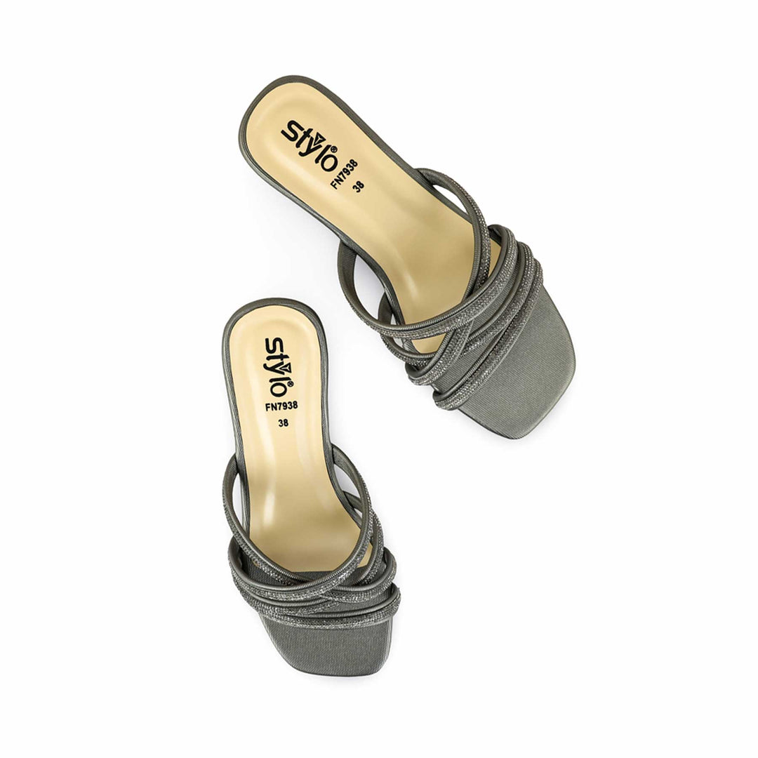 Grey Fancy Women Slipper FN7938