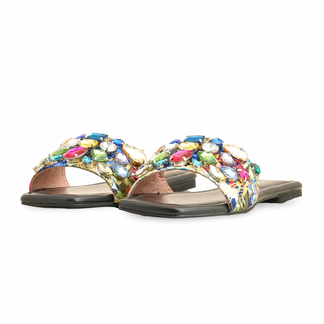 Black Fancy Women Slipper FN7939
