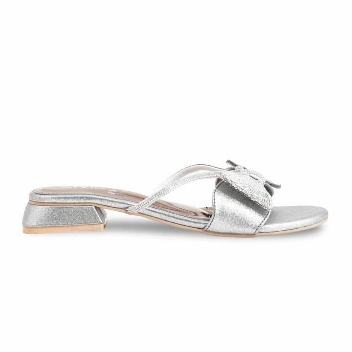 Grey Fancy Slipper For Ladies FN7947