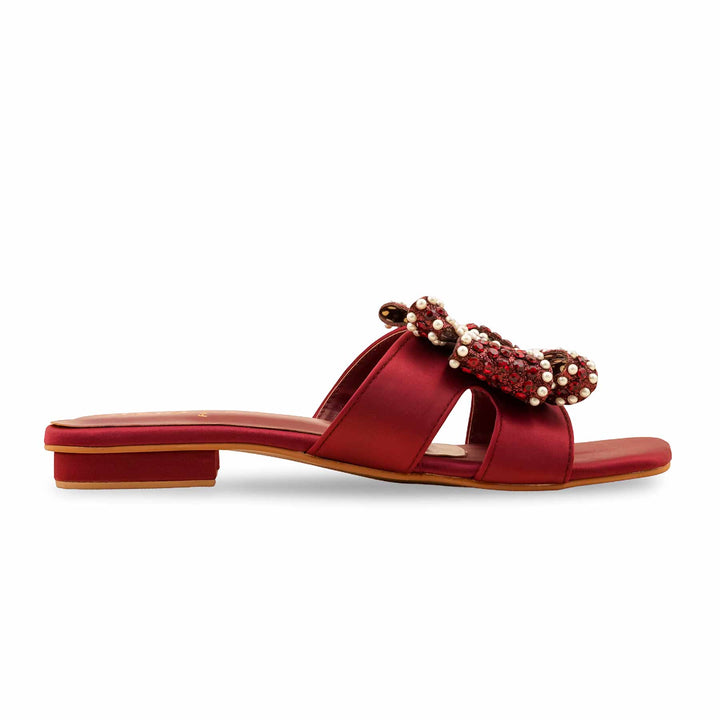 Maroon Fancy Slipper FN7961